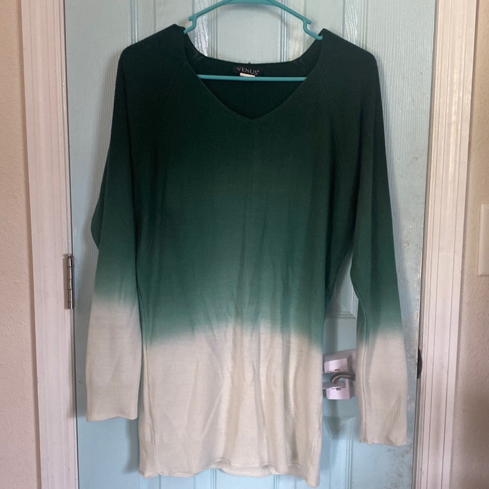 SHEIN Ombré Long Sleeved Top